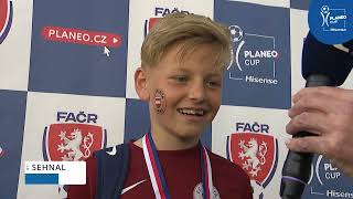 Lukáš SEHNAL - nejlepší hráč - U12 - PLANEO CUP 2024