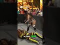 Wrestler Falls Out! Intense Match Chaos & Blue Hair! #viralvideo #viralshorts #virlshort