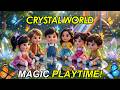 Crystal World Kids Adventure 🌈✨ Magic Crystal Playground | Funny Kids 3D Animation