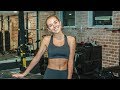 Ab Workout with model Haley Permenter For Toned Flat Abs - Help get rid of lower belly fat