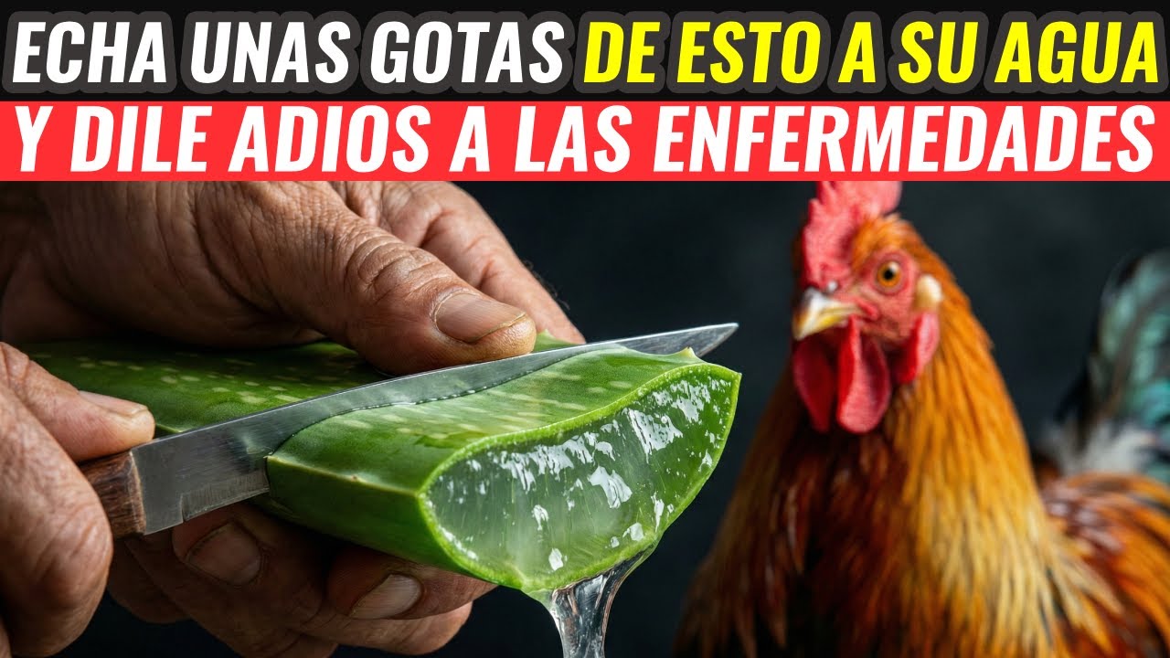 SE ME ESTABAN MURIENDO Y NO LO SABÍA: ¡Esa planta que tienes en tu cocina salvará a tus gallinas!
