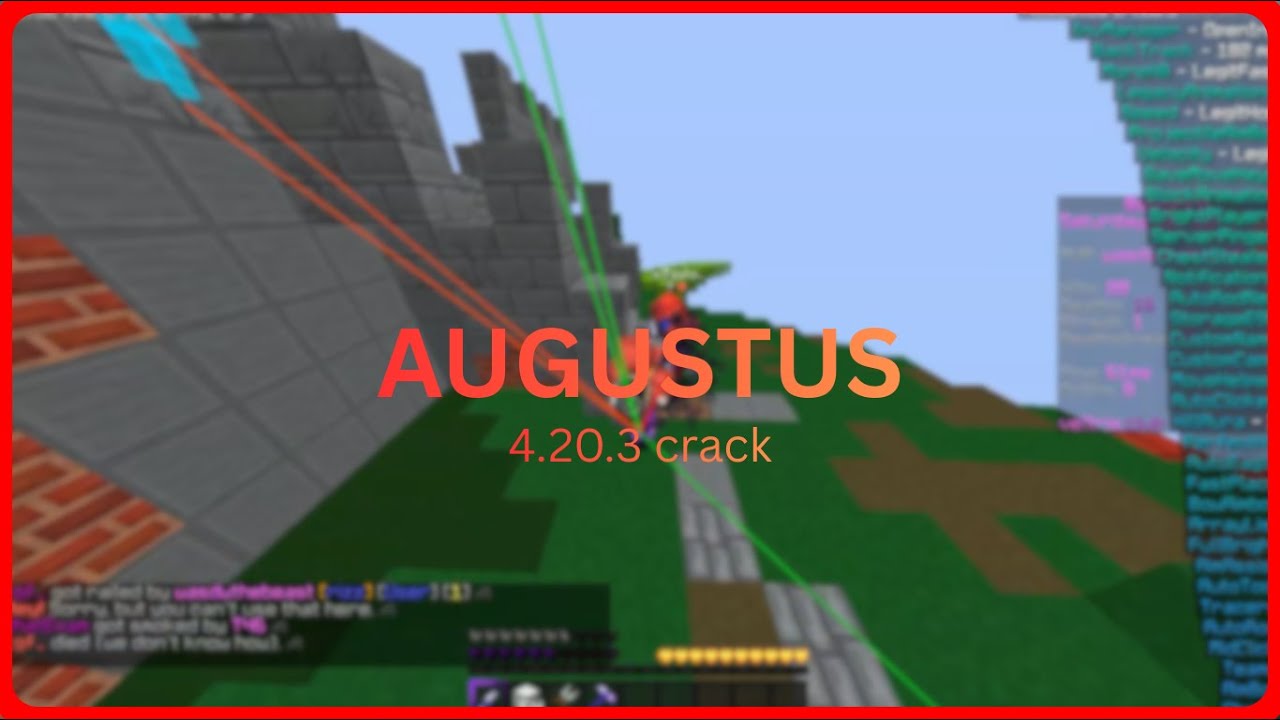 Augustus crack Showcase, Review & Config