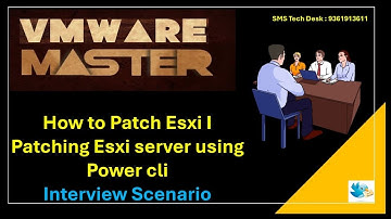 How to Patch Esxi I Patching Esxi server using Power cli
