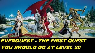 Everquest GUIDE - The first quest you should do at level 20 (1080p)