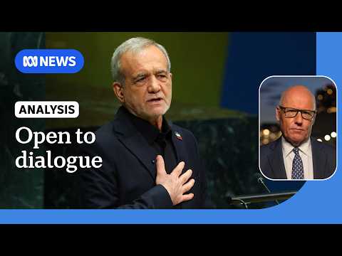 US and Iran open to talks to end war: John Lyons | ABC NEWS