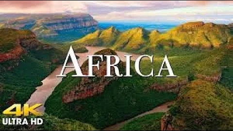 FLYING OVER AFRICA (4K UHD) - Relaxing Music Along With Beautiful Nature Videos - 4K Video HD