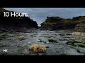 Water Sounds for Sleeping or Focus | Rocky Stream Flowing into Ocean: Relaxing Natural White Noise