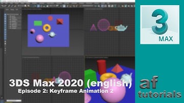 Animation in 3DS Max (english) - Episode 2 - Keyframe Animation 2