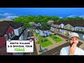 Built an ENTIRE Town in The Sims 4… Here’s the Full Tour! | Bestie Village 5 0