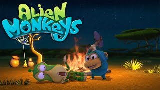 Silly Show for Kids! | Alien Monkeys (10Minute Cartoon for Kids!)