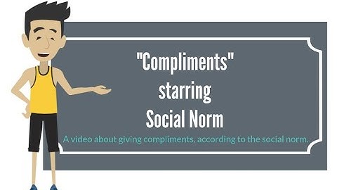 "Compliments" Starring Social Norm - Learning and Understanding Social Skills