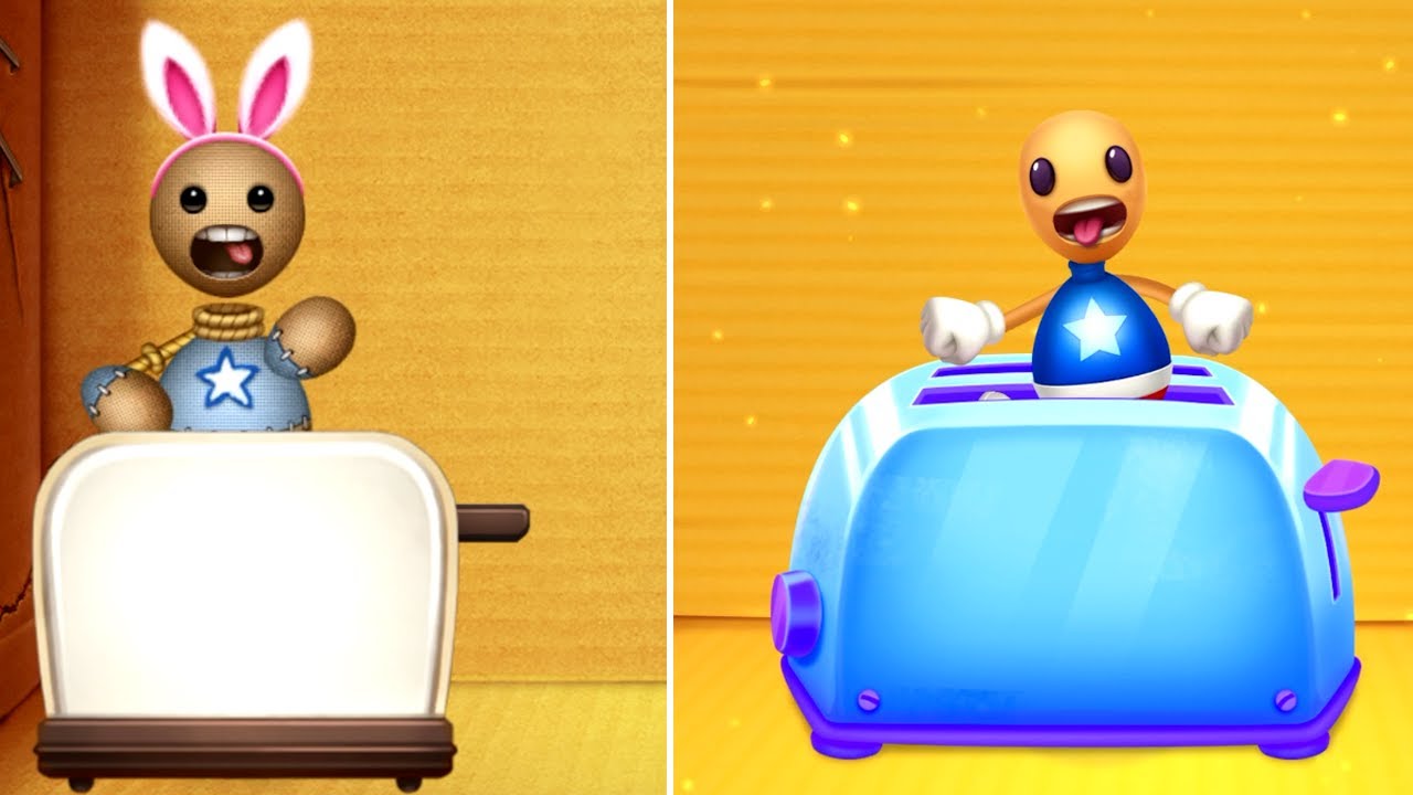 2 Buddyman vs Toaster | Kick the Buddy vs Kick the Buddy 2 Forever