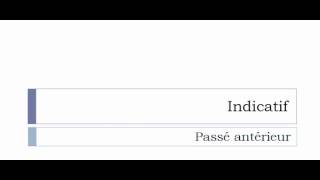 French conjugation = Asperger