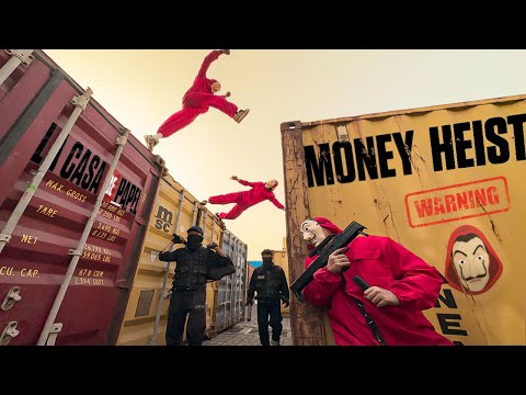 Parkour MONEY HEIST Season 5 ESCAPE from POLICE chase \