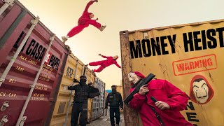 Parkour MONEY HEIST Season 5 ESCAPE from POLICE chase "NO ENDING" || FULL STORY ACTION POV
