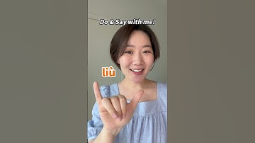 Chinese Gesture for Numbers