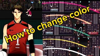 How to change the spike effect【The spike Mobile】