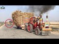 Belarus 510 | Heavy loaded Trolley Power Test in High Gear | Punjab Tractors