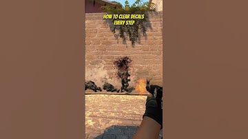 CLEAR DECALS BIND #shorts #csgo