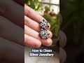 How to clean silver jewellery   ytshorts shorts silver