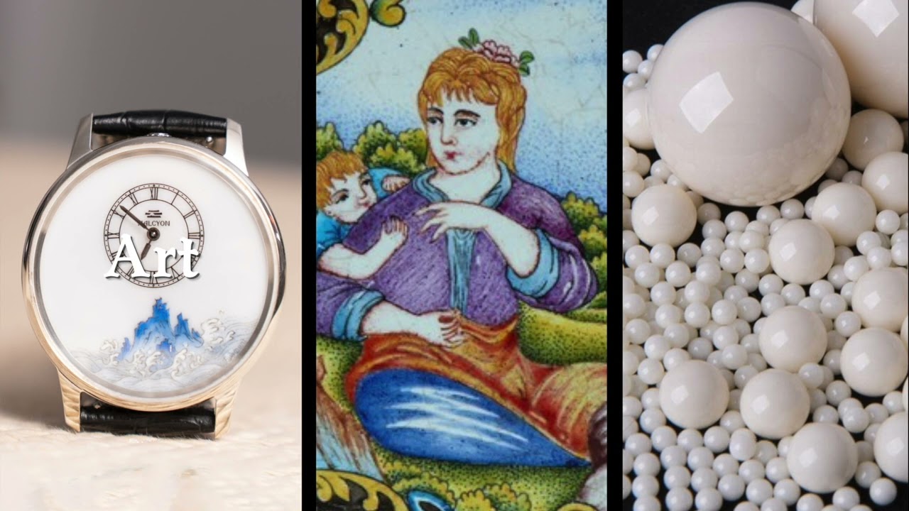 Halcyon Days Enamels Alice in Wonderland Mini Pocket Watch