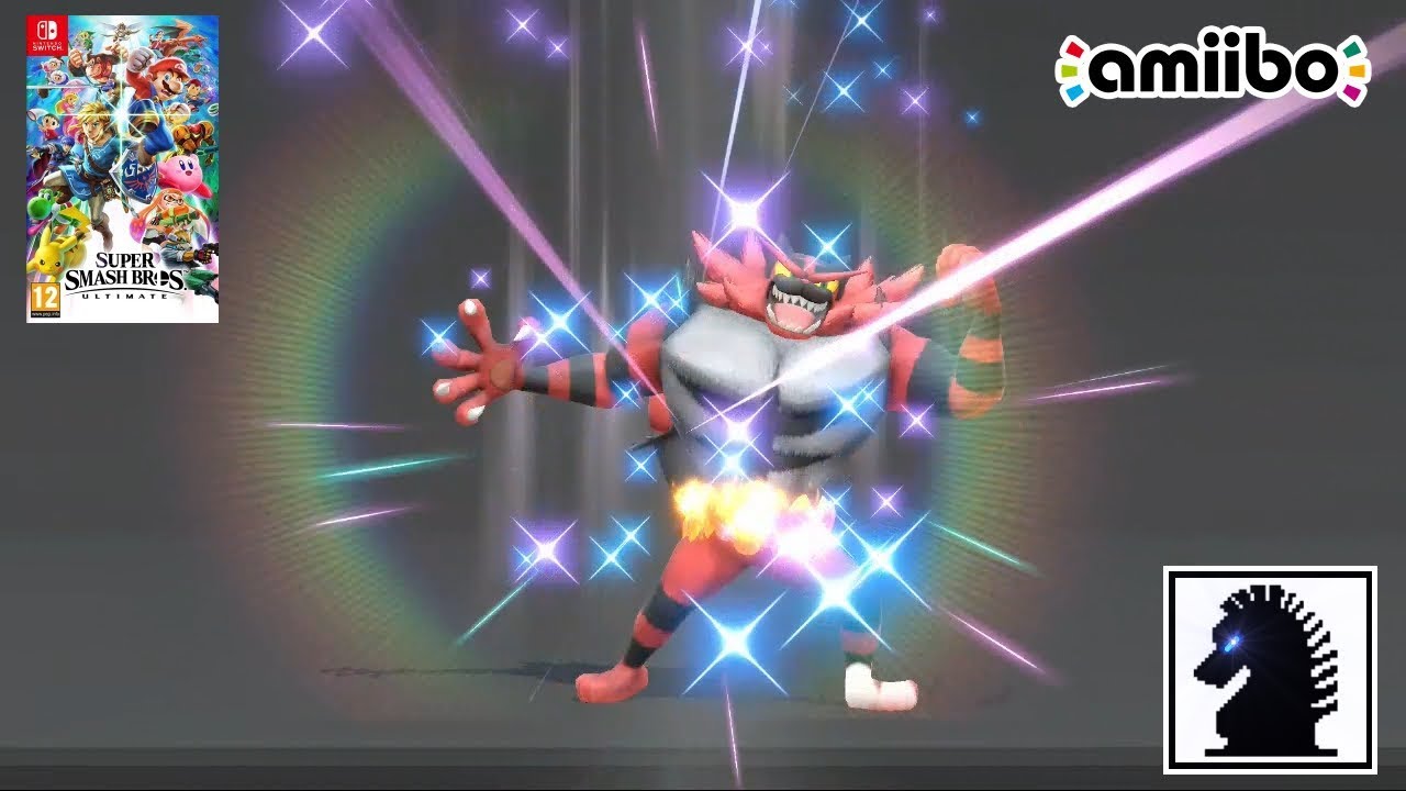 NS Amiibo - Smash Bros. Ultimate #79: Incineroar - YouTube