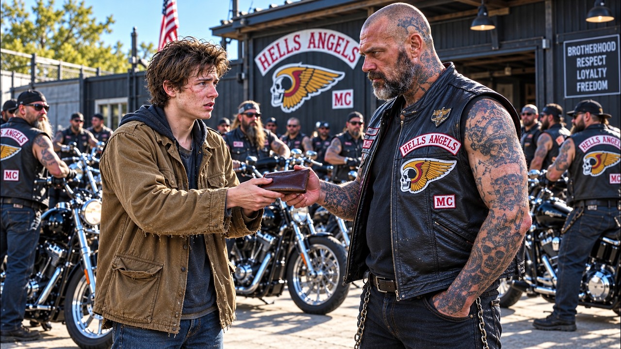 20-Year-Old Homeless Man Returned a Hells Angel's Wallet — What