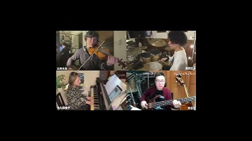 Simoon/YMO 1/24 三井大生(vn)佐久間優子(pf)渡部正人(d)熊谷望(b)