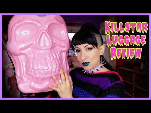 希少 真似る KILLSTAR SKULL SUITCASE トラベル 地雷 ブラック