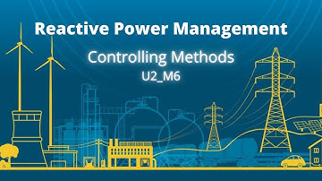 Reactive Power Management Methods #Electrical #psoc #unit 2 #sppu  #module 6