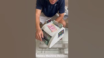 Smart Money Counter Detects Denominations! #moneycanada #moneycounter #fakemoneydetector
