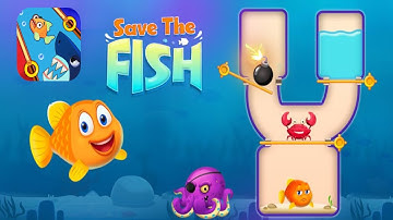 Save The Fish! Rescue Puzzle - GamePlay Android iOS Full HD Walkthrough