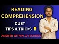 Reading Comprehension for CUET | Unseen passage Tricks | CUET 2026 English | Raghav Mishra