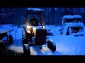 Tractor T-25 Cold Start -5C Degrees (1080p)