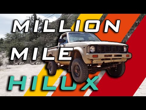 MILLION MILE HILUX -  One Owner 1980 Toyota Hilux High Mileage Review