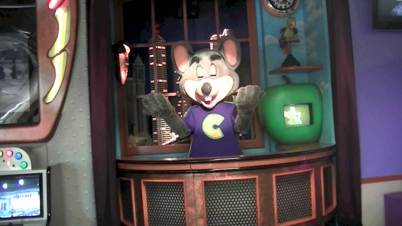 Shemsa On Teletubbies Ride At Chuck E Cheese Apr 2013