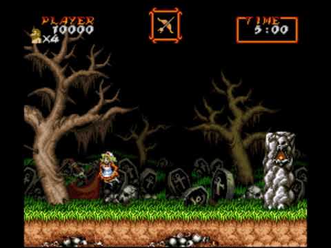 Super Ghouls 'n Ghosts Sprite Girl God Mode (Super Ghouls 'n Ghosts ...