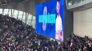 Tottenham Vs Man City walkout