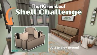 That1greenleafs old shell challenge has me STRESSED | The Sims 4 Speed Build