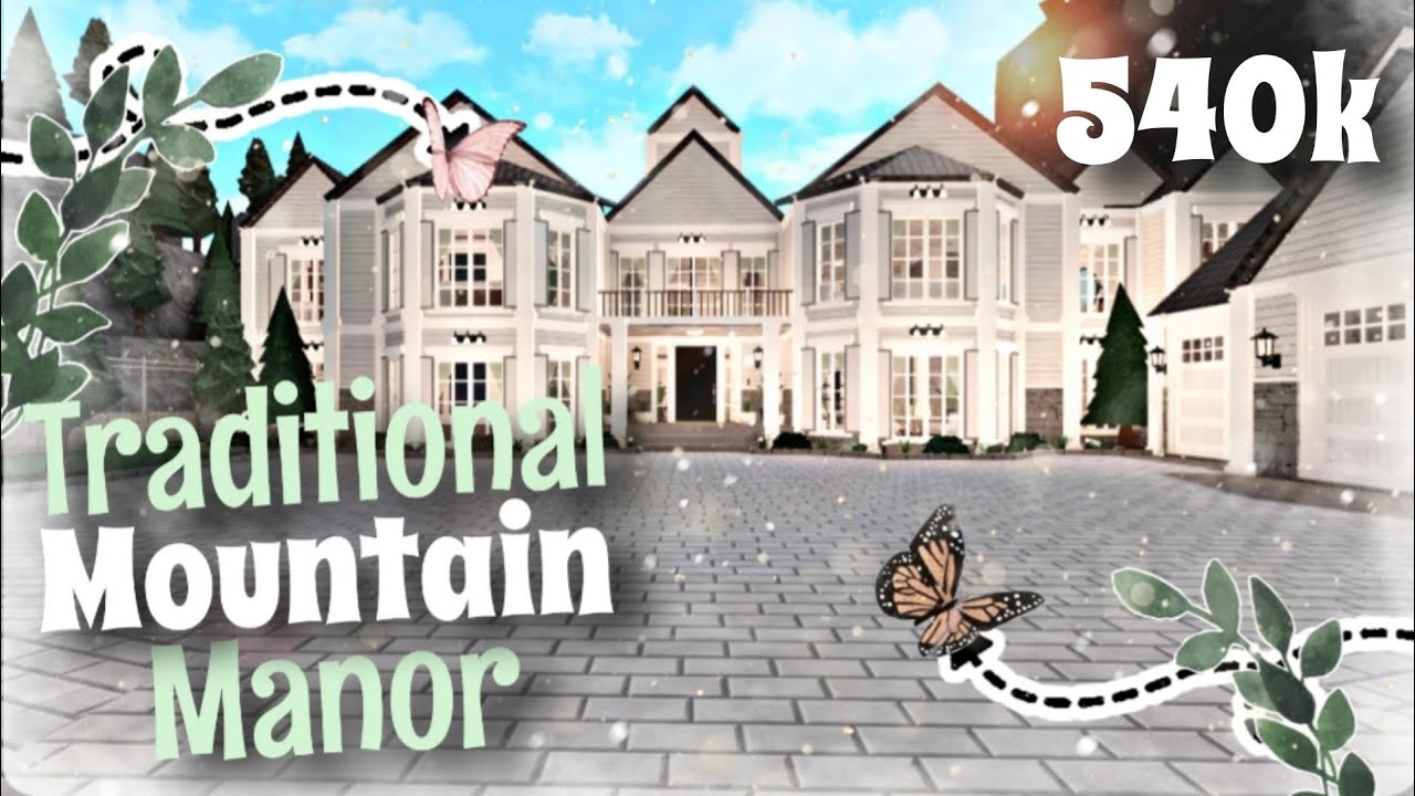 bloxburg luxury mansion tour ~ twinergy builds ~