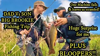 Dad vs Son Labrador Brookies Challenge!!  Seadoo leaves us stranded, PLUS HUGE SURPRISE & BLOOPERS!! by Chuck Porter - Everything Outdoors 6,165 views 8 months ago 14 minutes, 36 seconds