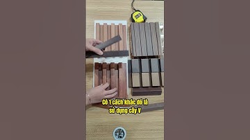 Cách nối tấm nhựa Lam Sóng tạo điểm nhấn bằng nẹp V dương | Tấm Ốp Nhựa Haroma #shorts