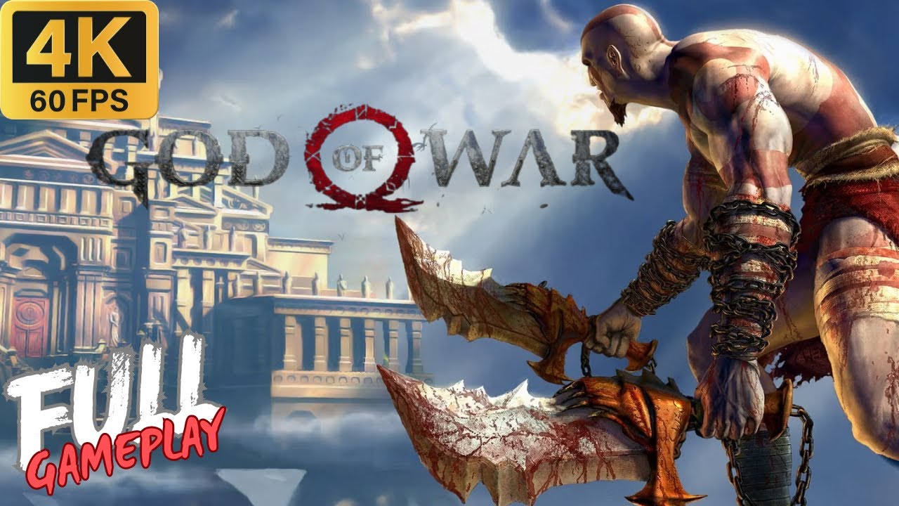 God of War 1 - FULL GAME (4K 60FPS) Walkthrough Gameplay No Commentary ...