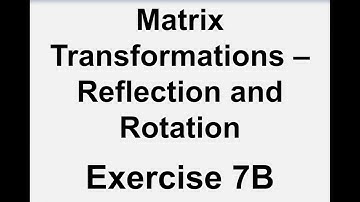 ASFM - Core - Matrix Reflections and Rotations