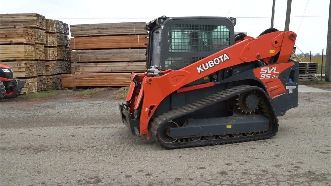 Lot 1004 Kubota SLV75 Rubber Track Skid loader For Sale YouTube