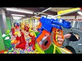 Nerf War | Amusement Park Battle 7 (Nerf First Person Shooter)
