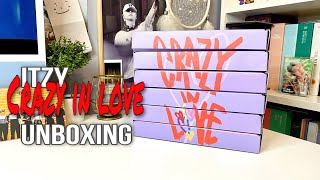 ITZY 'CRAZY IN LOVE' Set | Unboxing | Обзор | Распаковка | Анбоксинг