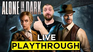 I Scare easy but I have a GUN! - Alone in the Dark Full Playthrough