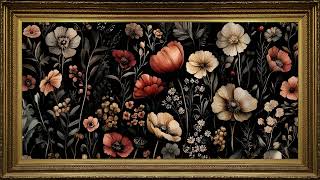 Vintage Garden, Moody Victorian Oil Painting | Gold Framed Art Screensaver for TV screenshot 5